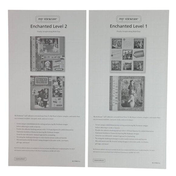 Close to My Heart Reflections Stickease X7087C Enchanted Halloween Trick NEW - Picture 5 of 7